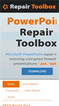 Mobile Screenshot of pptxrepairtoolbox.com